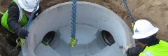 Канализационный колодец в Горячем Ключе